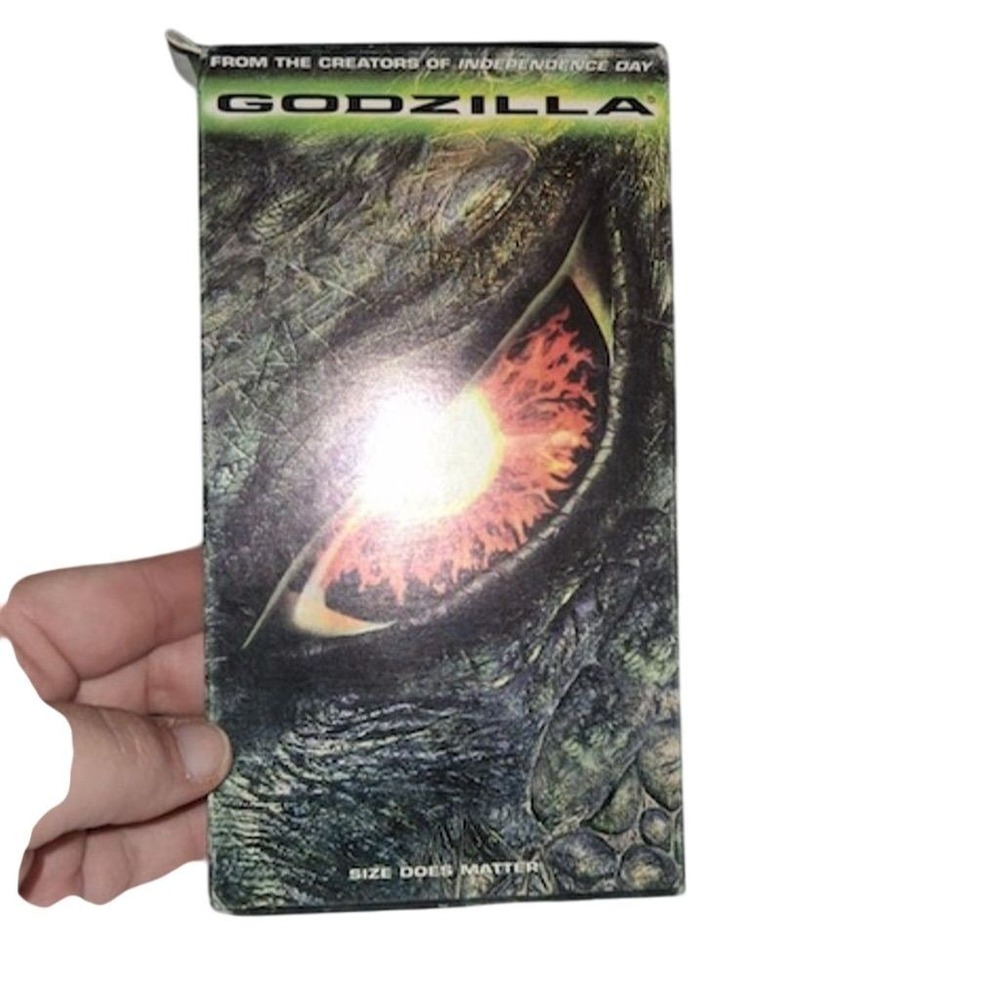 Godzilla‎ VHS 1998 Widescreen Action Adventure Matthew Broderick PG-13